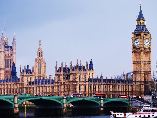 Big Ben and Westminster Abbey, London
