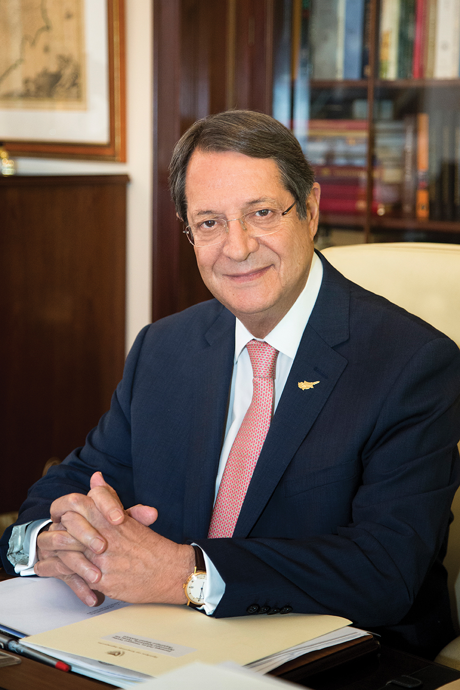 The President of Cyprus Mr. Nicos Anastasiades. Аbout life, politics